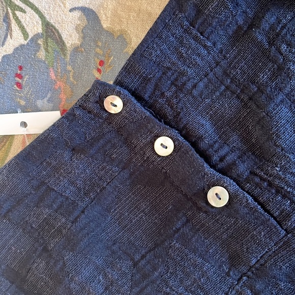 WINDHORSE Size XXL Lagenlook Black Tunic Top Geometric Monochrome Knit 2-pkt NEW - Picture 6 of 15